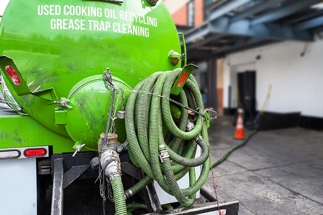 Grease Trap Cleaning of Marshfield office